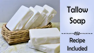 Making Tallow Soap / Cold Process / Boerseep