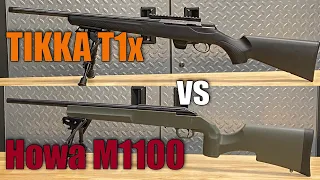 Tikka T1x vs Howa M1100 Rimfire Rifles - Sub-MOA Guarantee