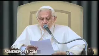 Benedict XVI: "Prayer is above all God's gift"