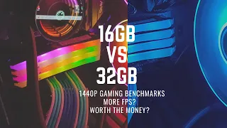 16GB VS 32GB 1440p Gaming - How much RAM do you need For Gaming in 1440p?