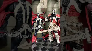 McFarlane Toys MEDIEVAL SPAWN QUICK LOOK Comparisons & Action Figure Review