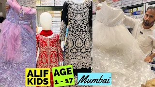 Beautiful Kids Party & Daily Wear- Girls only at Alif Kids, Mumbai. Suits, Sharara Sets & Ball Gowns