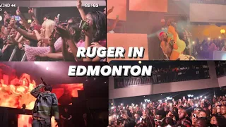 RUGER IN EDMONTON CANADA TOUR (AIRPORT PICK + FULL STAGE PERFORMANCE)