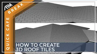 How to create 3D roof tiles in ARCHICAD