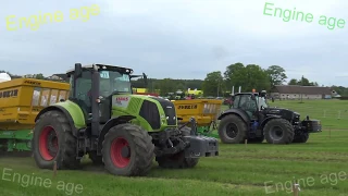 Claas vs Deuzt Fahr | Tractor Show || Tractor Drag Race