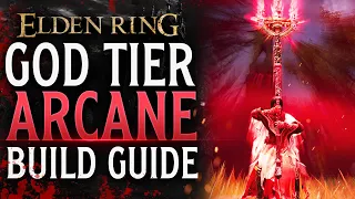 Elden Ring GOD TIER Arcane Bleed Build Guide! STACK TONS OF DAMAGE!