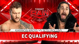 WWE2K24 | Karrion Kross vs. Seth "Freakin" Rollins | Elimination Chamber Qualifying Match