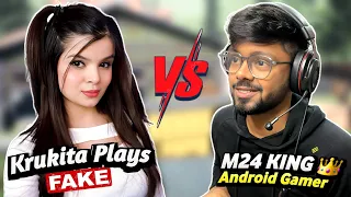 Krutika Plays vs M24 King 👑 | TDM M24 Battle