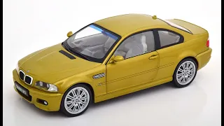 Modelissimo: Solido BMW M3 E46 yellow/greenmetallic 2000 1/18