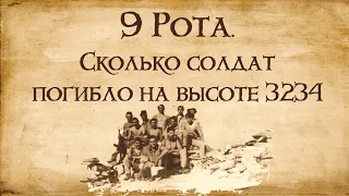 9 Рота Сколько солдат на самом деле погибло на высоте 3234