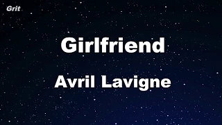 Karaoke♬ Girlfriend - Avril Lavigne Karaoke 【No Guide Melody】 Instrumental