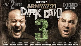 DEVON LARRATT Vs. GEORGI TSVETKOV- ARM WARS ‘DARK CARD 3’ PRE MATCH HEAD TO HEAD RAW & UNCUT