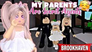 My Parents Are Secret Agents | Brookhaven Rp (Roblox)