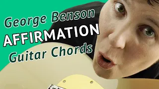 AFFIRMATION George Benson Guitar Lesson - Guitar Chords Rhythm Comping Tutorial