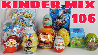 KINDER MIX 106. ЩЕНЯЧИЙ ПАТРУЛЬ, ГАРРИ ПОТТЕР, ДИНОЗАВРЫ, СВИНКА ПЕППА