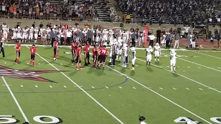 high school kicker caden davis hits 57 yard field goal as time expires!