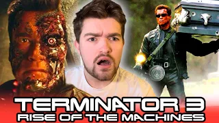 Best Of The TRILOGY? Terminator 3 : Rise Of The Machines (2003) MOVIE REACTION! FIRST TIME WATCHING!