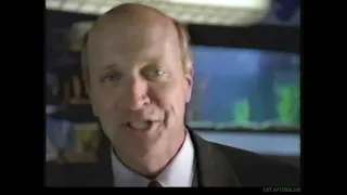 1994 Glad Lock Zipper Bags Commercial - Thom Sharp Threatens to Drop Piranhas in Aquarium