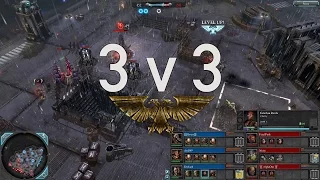 Dawn of War 2 - 3v3 | Qwest + chel349 + Deckard [vs] Final Push + Noisy + AlphaOne