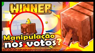 MINECRAFT LIVE - TEVE MANIPULAÇÃO NA VOTAÇÃO DE MOBS DO MINECRAFT?