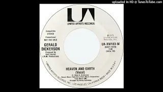 Gerald Dickerson - Heaven And Earth (Soul-Funk - 1973)