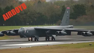 B-52 Stratofortresses Depart RAF Fairford