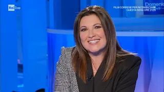 Giovanna Civitillo: "La mia vita dedicata ad Amadeus e non me ne pento" - Domenica In 09/01/2022