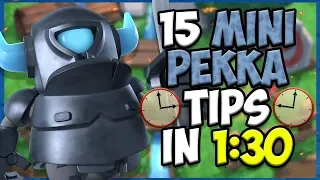 15 QUICK Tips About: Mini Pekka🥞 - Clash Royale