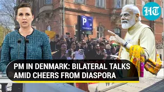 PM Modi in Copenhagen, holds bilateral meet with Danish counterpart | Indian diaspora ecstatic