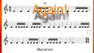 Basic rhythm cell your child should know. Part 2