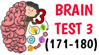 Brain Test 3:Tricky Quests Levels 171 172 173 174 175 176 177 178 179 180 #argaming