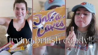 trying british candy! // august 2022
