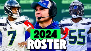 Where Does The 2024 Seattle Seahawks Roster Currently Sit?