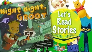 Night Night, Groot - Bedtime Story - Kid Book Read Aloud
