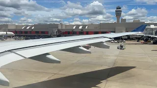 Delta Airlines Airbus A330-200 Pushback, Taxi and Takeoff from Atlanta International Airport (ATL)