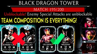 I Helped Viewer Beat Battle 195 in Fatal Black Dragon Tower. The Team I Used is SHOCKING!