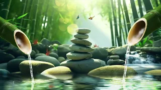 9 Hours Relaxing Sleep Music for Stress Relief, Meditation • Calming Piano Music, Water Sounds