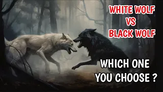 The White Wolf vs Black Wolf: Choosing Your Inner Path, Inspirational wisdom stories with Subtitles