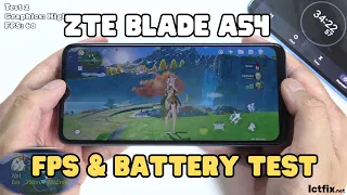 ZTE Blade A54 Genshin Impact Gaming test | Unisoc SC9863A