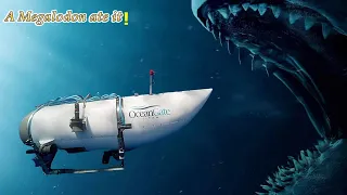 Watch How the Titan Submarine is eaten by The Megalodon! | Hair-Raising Reactions Guaranteed