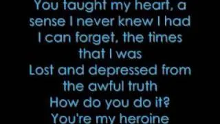 silverstien my heroine lyrics (acoustic)