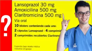 Lansoprazol, Claritromicina y Amoxicilina para que sirve | Y MAS!! 💊 úlceras , Helicobacter pylori