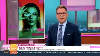 Kylie Minogue releases single Tension (Good Morning Britain 2023)