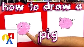 How To Draw A Pig For Young Artists