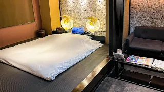 Staying at Japanese-style Love Hotel with Onsen♨️🏩 / Hotel Rio / ASMR