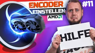 OBS STUDIO ENCODER einstellen AMD - Komplettkurs 2023 #11