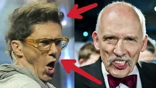 [ZOBACZ!!] Janusz Korwin-Mikke masakruje Kubę Wojewódzkiego!!