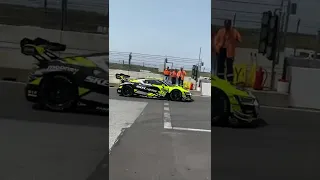 Valentino rossi 46 al Pit Stop al Fanatec GP Zandvoort 2022  Audi R8 LMS GT3 evo II sound