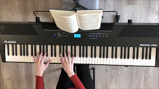 How to add fillers to hymn playing for the church pianists