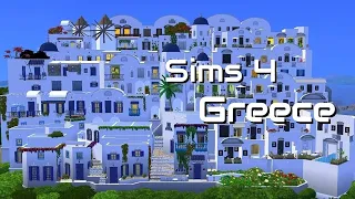 Greece | The Sims 4 Build Tour | Free Download CC + Tray Files